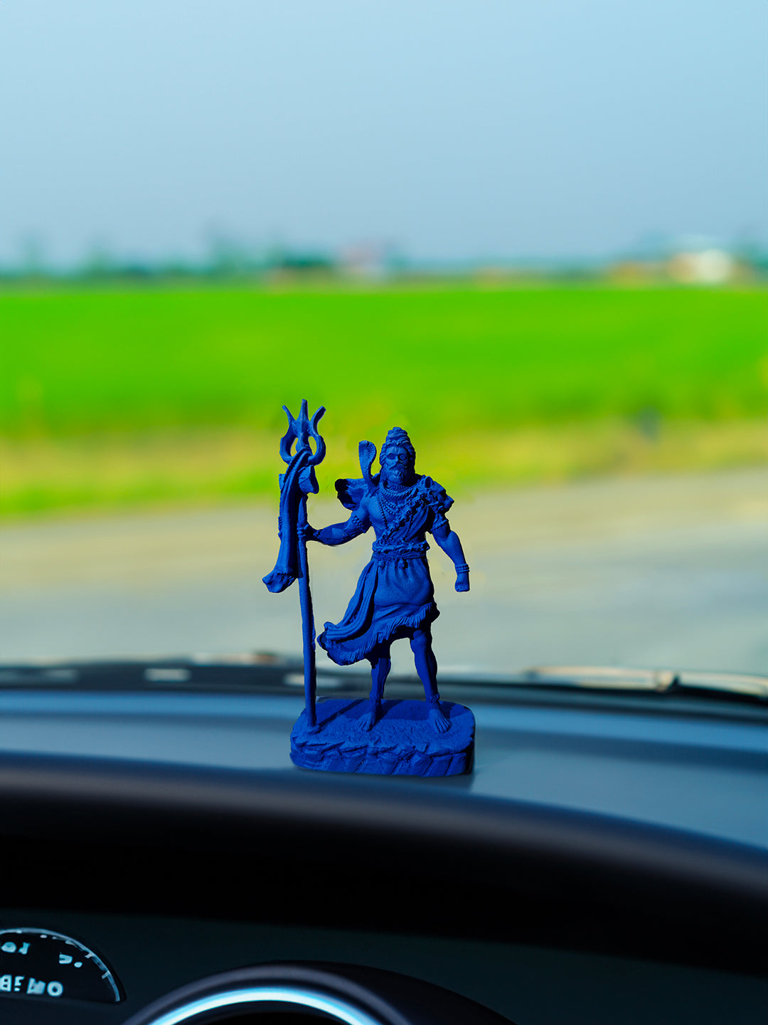 Neelkanth Lord Shiva Idol Figurine for Car Dashboard