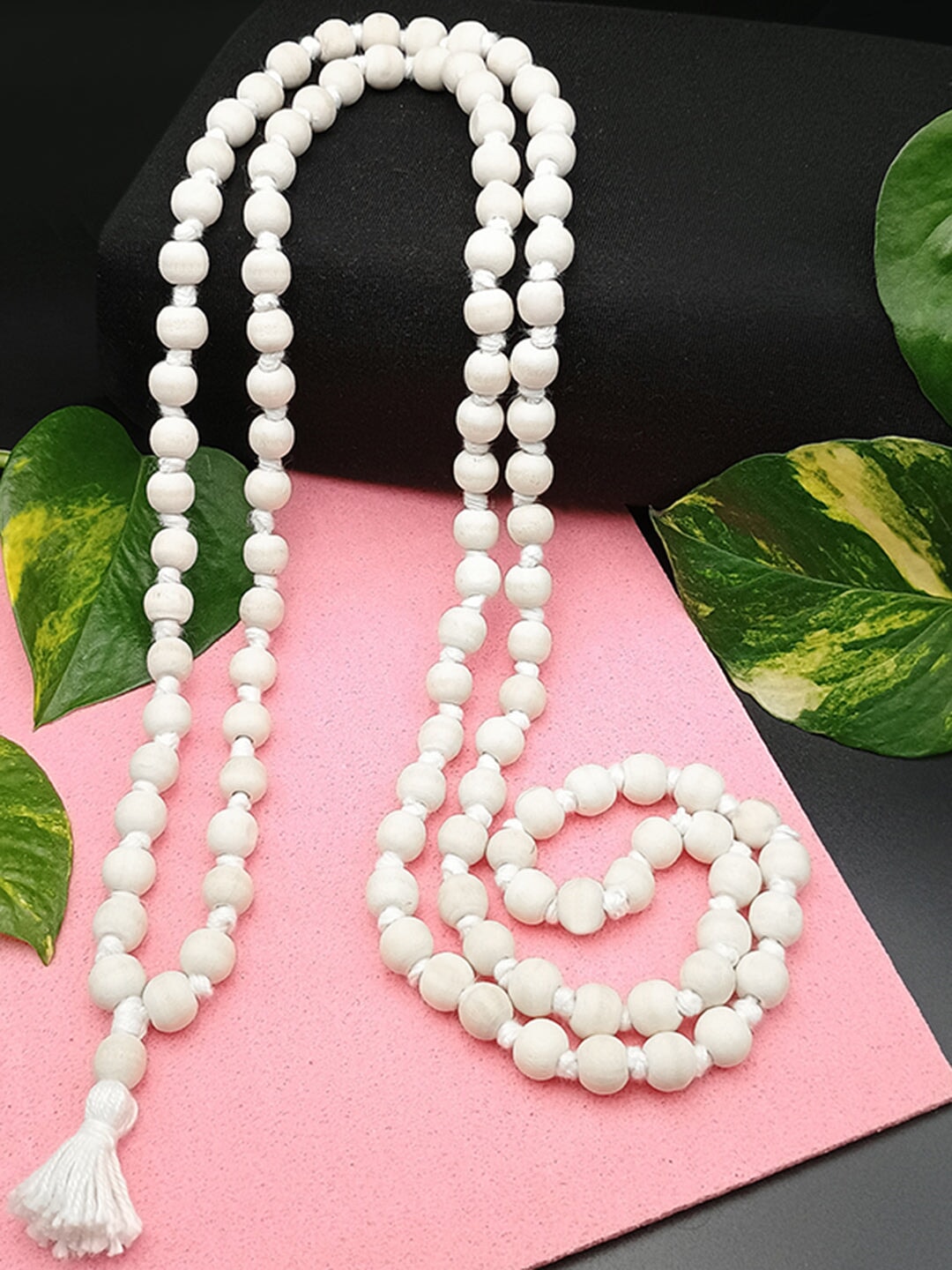 White Tulsi Mala My Store