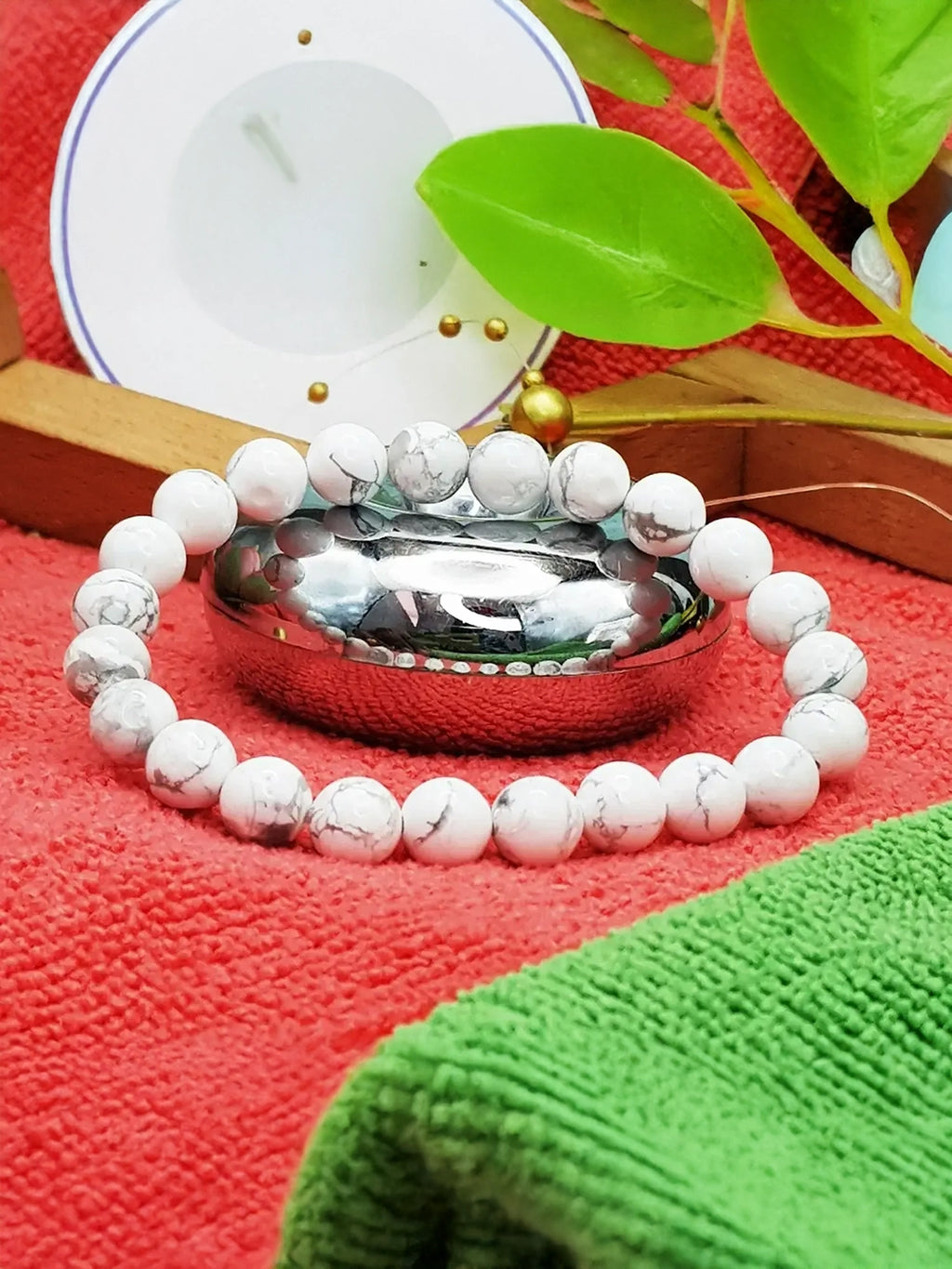 Howlite Energy Bracelet – The Stone of Calm & Clarity - Rudrajap