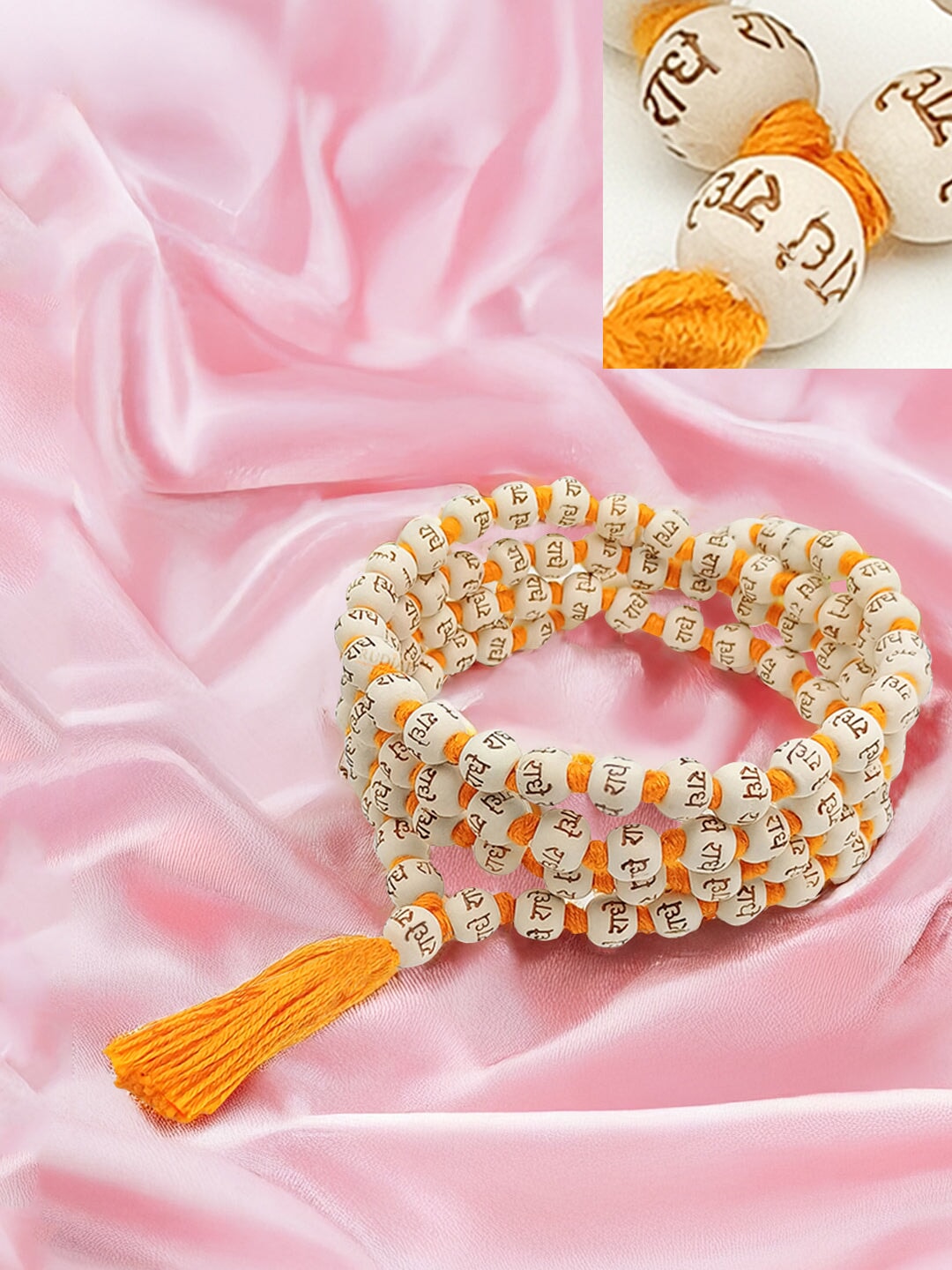 Original Tulsi Beads Radhe Mala for jaap, meditation and wearing by Rudrajap My Store 