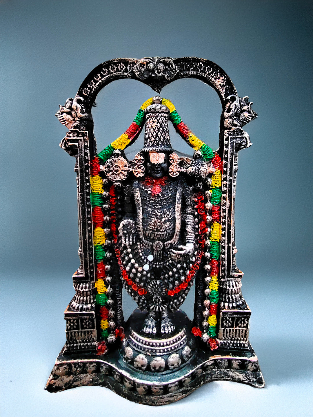 Tirupati Balaji Idol – Copper Finish (8 Inch)
