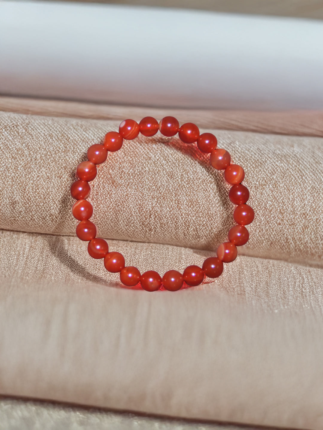 Carnelian Energy Bracelet – The Stone of Courage & Vitality - Rudrajap