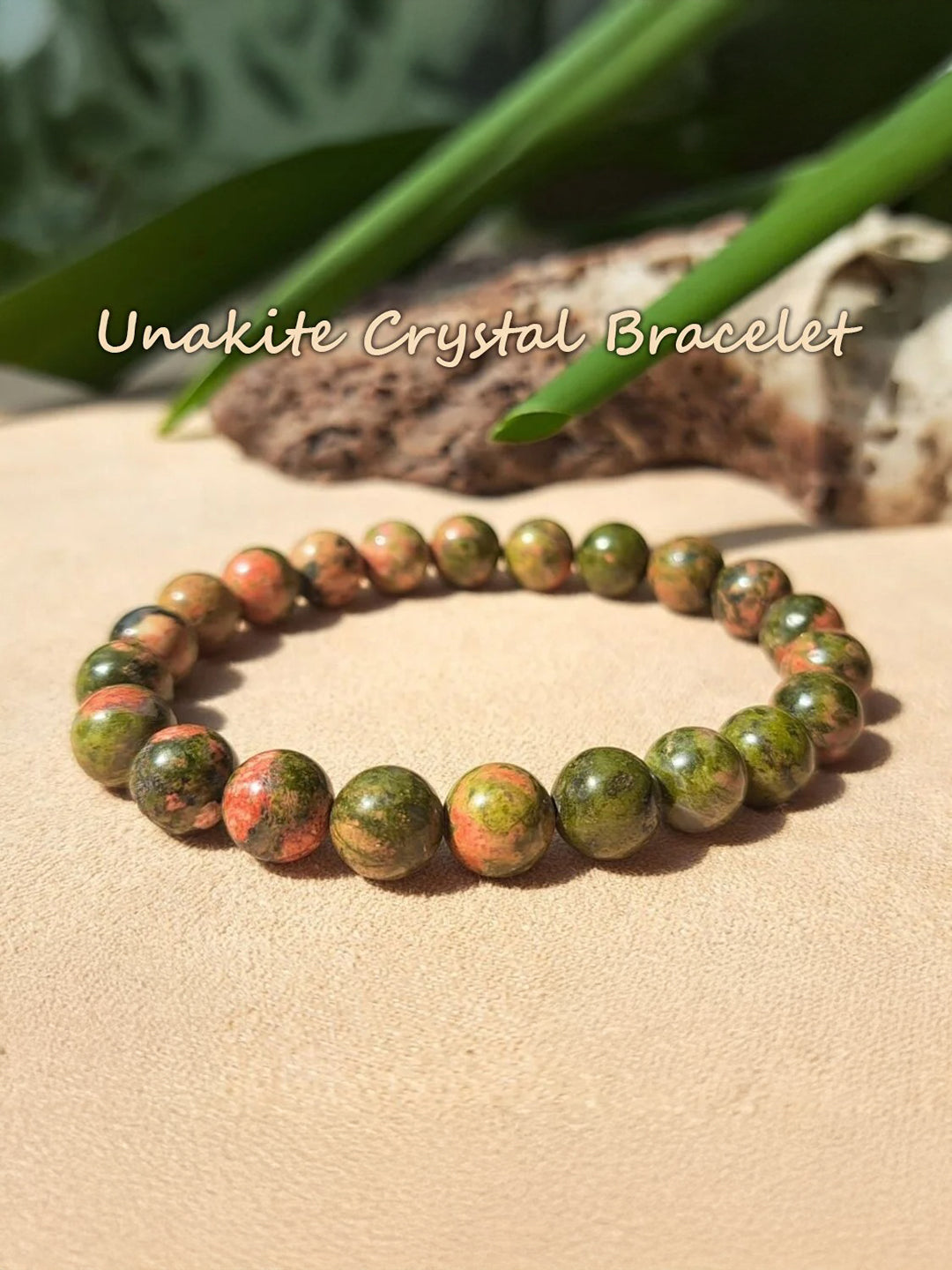 Unakite Energy Bracelet – The Stone of Emotional Healing - Rudrajap