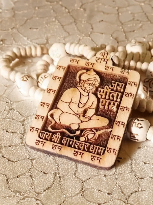 Bageshwar Dham Hanumanji original Tulsi Locket - Rudrajap
