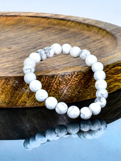 Howlite Energy Bracelet – The Stone of Calm & Clarity