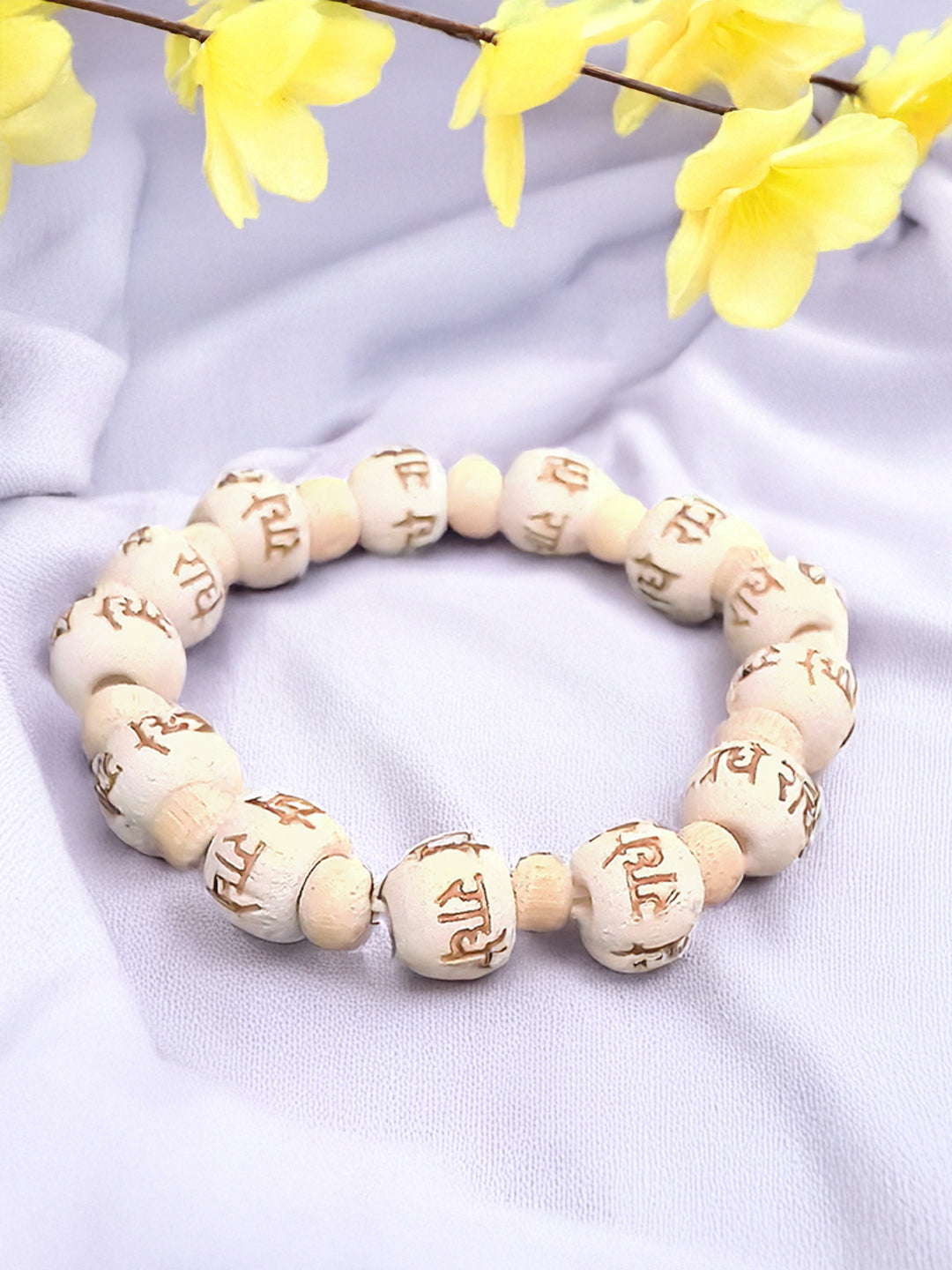 Radhe-Radhe Tulsi Bracelet - Rudrajap