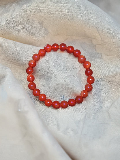 Carnelian Energy Bracelet – The Stone of Courage & Vitality