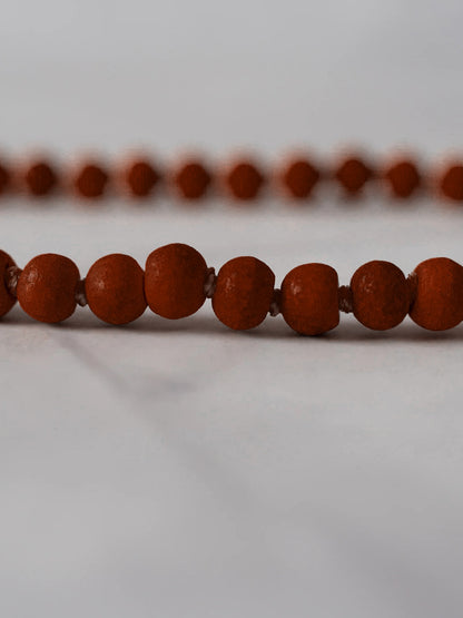 Pure Haldi Mala for Pooja & Spiritual Protection – 108 Beads (Handcrafted)