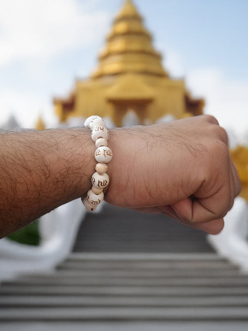 Radhe-Radhe Tulsi Bracelet - Rudrajap