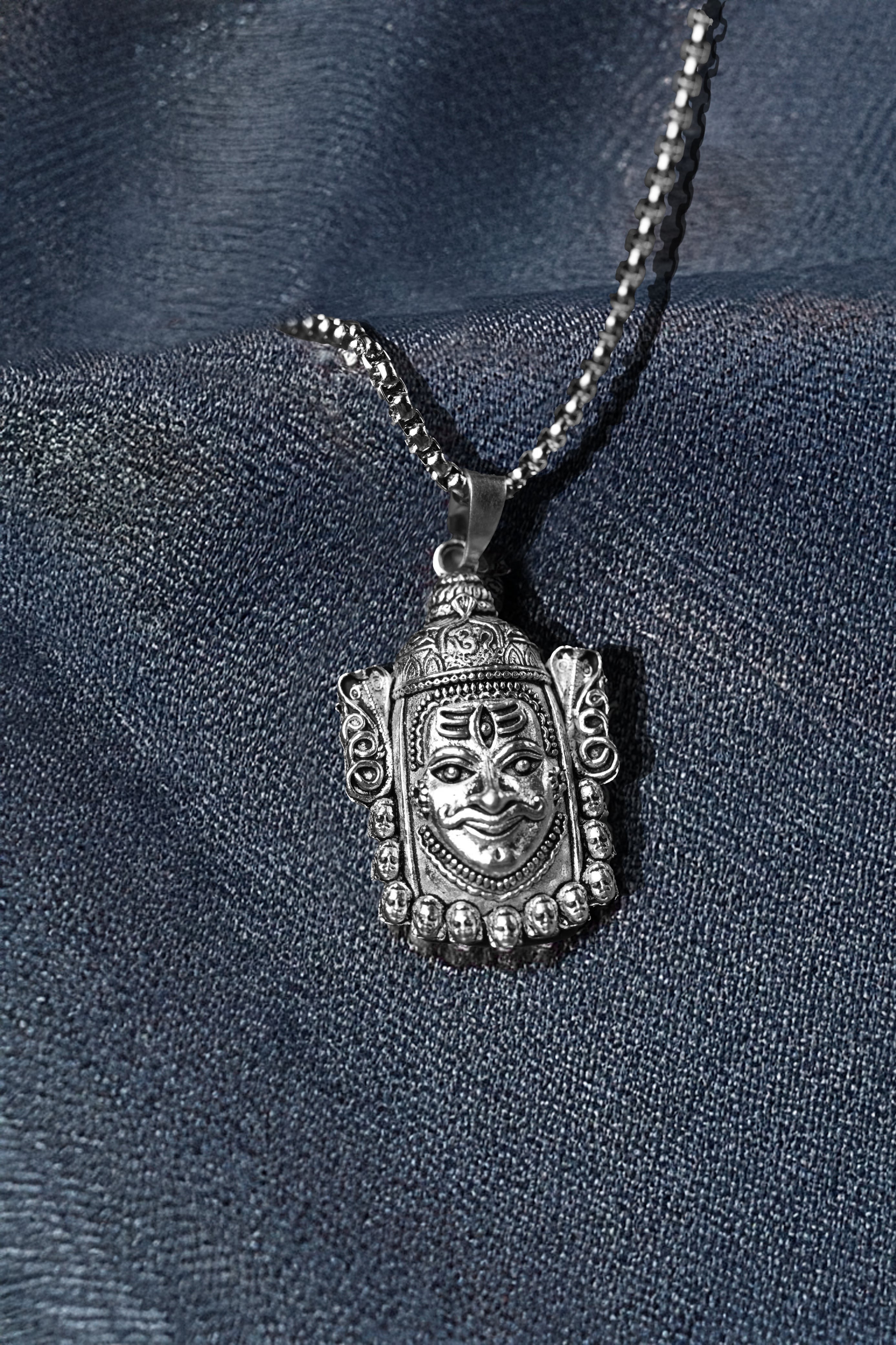 Mahakal Pendant – Divine Symbol of Lord Shiva’s Power by Rudrajap - Rudrajap