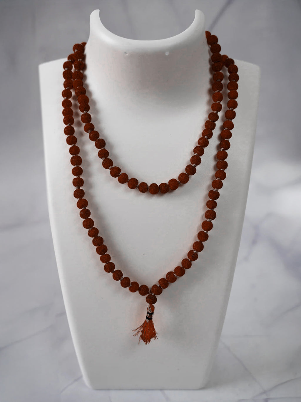 Pure Haldi Mala for Pooja & Spiritual Protection – 108 Beads (Handcrafted) - Rudrajap