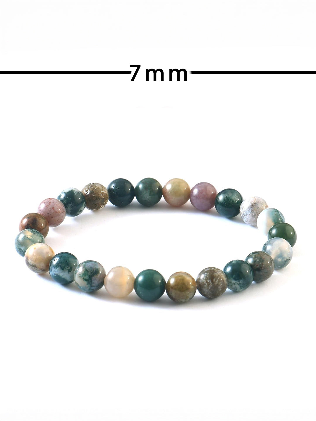 Indian Agate Energy Bracelet – The Stone of Stability & Protection - Rudrajap
