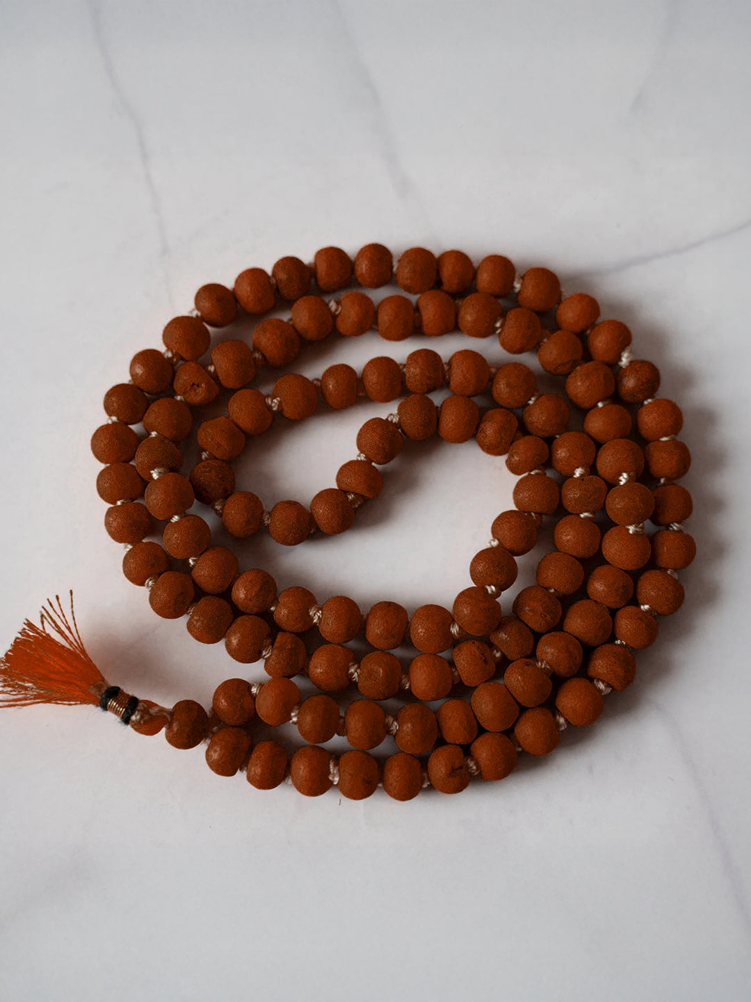 Pure Haldi Mala for Pooja & Spiritual Protection – 108 Beads (Handcrafted) - Rudrajap
