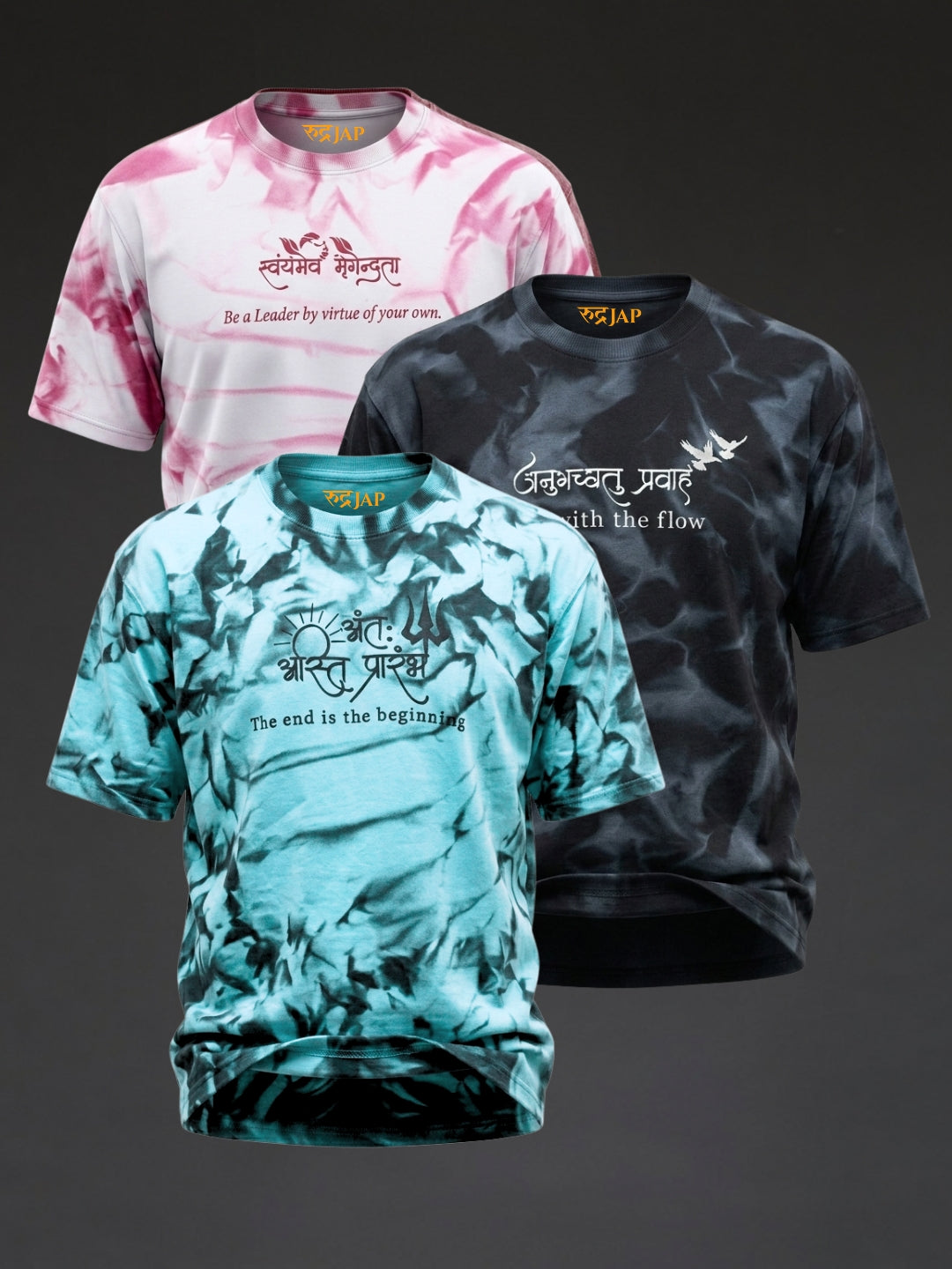 The Awakened Leader Pack (White + Black + Teal) | Spray Print Pack of 3