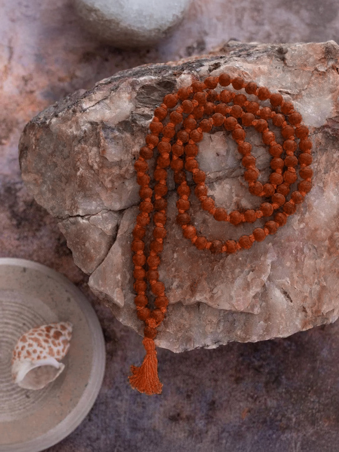 Pure Haldi Mala for Pooja & Spiritual Protection – 108 Beads (Handcrafted) - Rudrajap