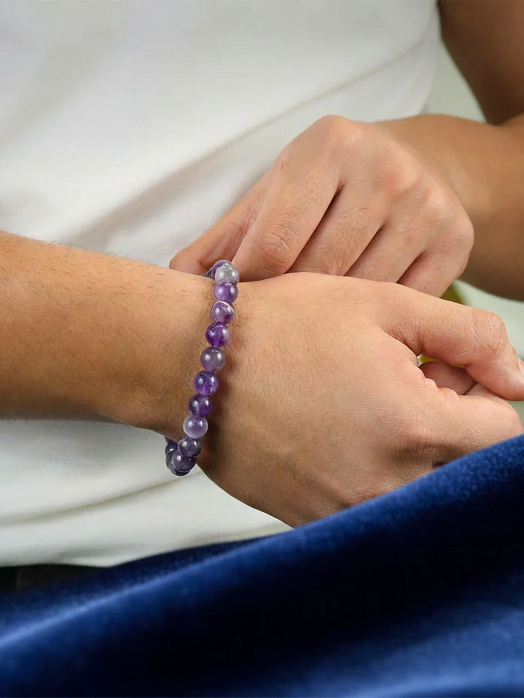 Amethyst Energy Bracelet – The Stone of Peace & Spiritual Protection - Rudrajap