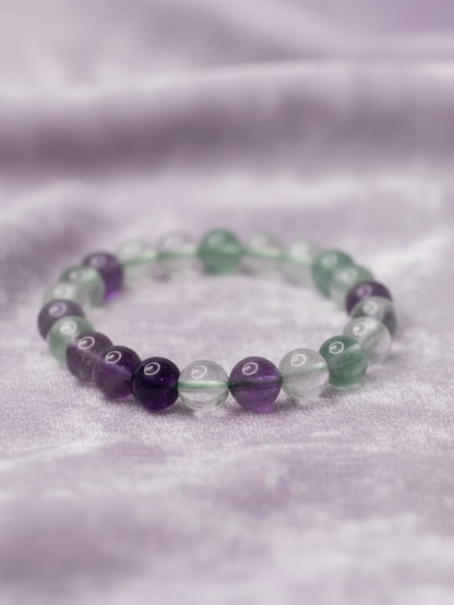 Fluorite Energy Bracelet – The Stone of Mental Clarity & Focus - Rudrajap