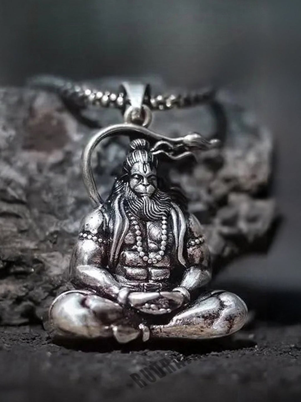 Hanuman Raksha Kavach Pendant – Shield of Divine Protection My Store 
