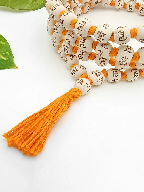 Original Tulsi Beads Radhe Mala for jaap, meditation and wearing by Rudrajap - Rudrajap