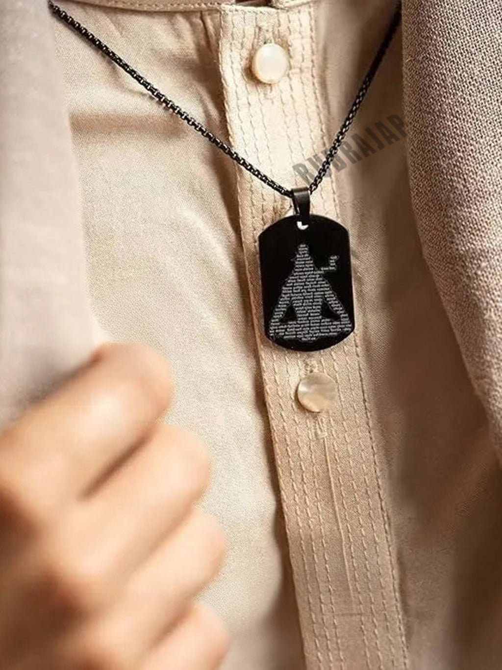 Mahadev Jyotirlinga Stainless Steel Locket – Embody the Divine Names of Lord Shiva - Rudrajap