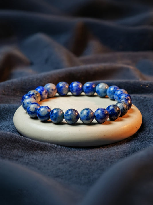 Lapis Lazuli Energy Bracelet – The Stone of Wisdom & Truth - Rudrajap