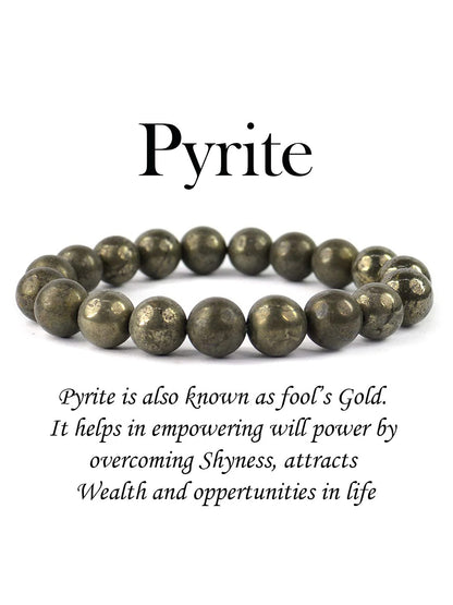 Pyrite Energy Bracelet – The Original Money Magnet - Rudrajap