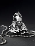 Neem Karoli Baba Silver Pendant - Rudrajap
