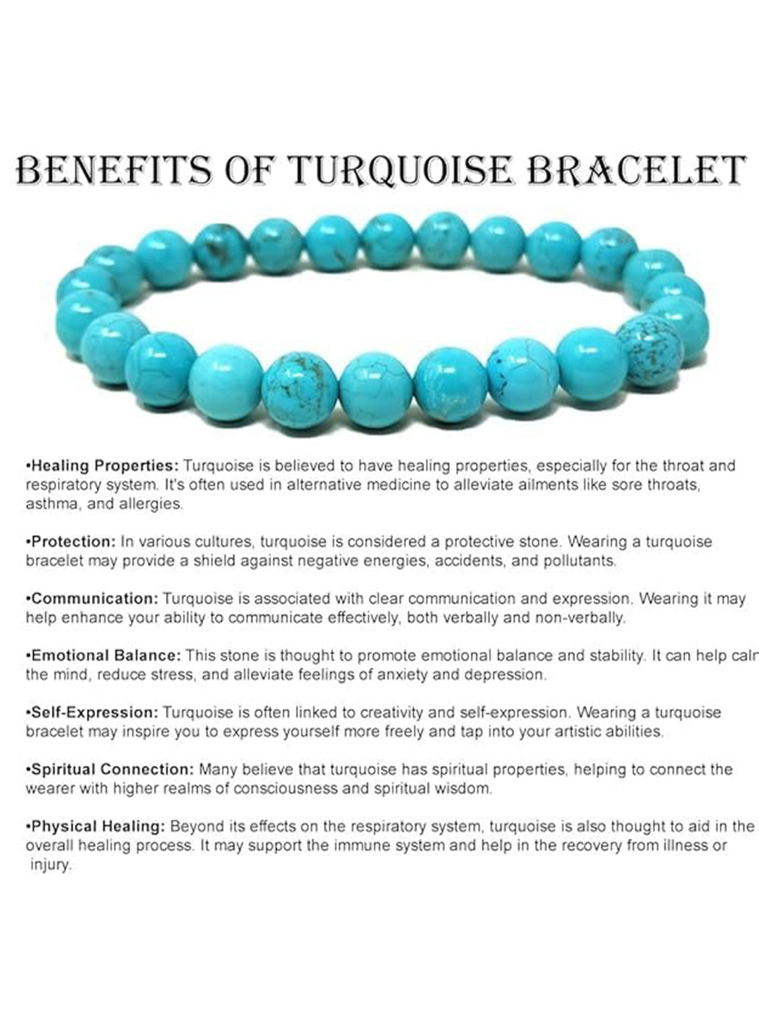Turquoise Energy Bracelet – The Stone of Protection & Divine Connection - Rudrajap
